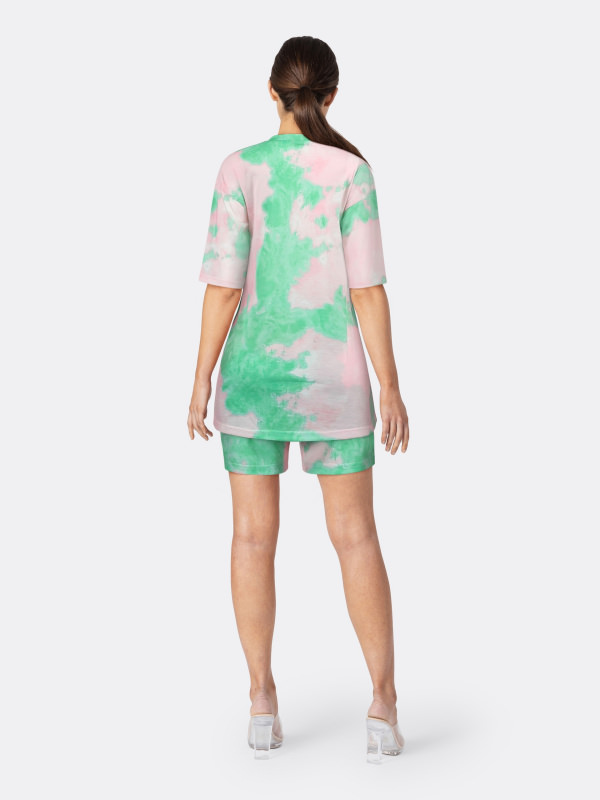 Tie Dye Loose Two-Piece Jogger Set 